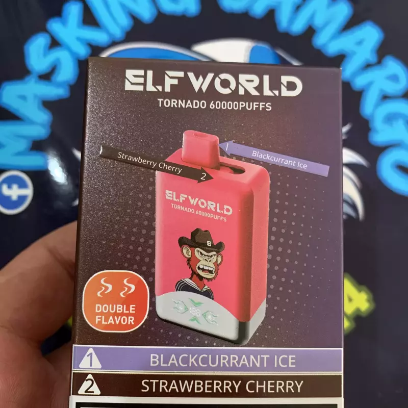 Elf-BlackCurrant ice/Strawberry🍒🍓