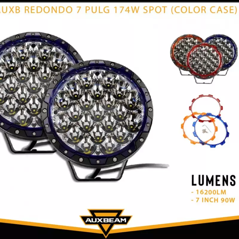 PAR AUXB REDONDO 7 PULG 174W SPOT