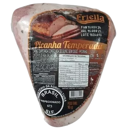 Picanha Suína Temperada Friella
