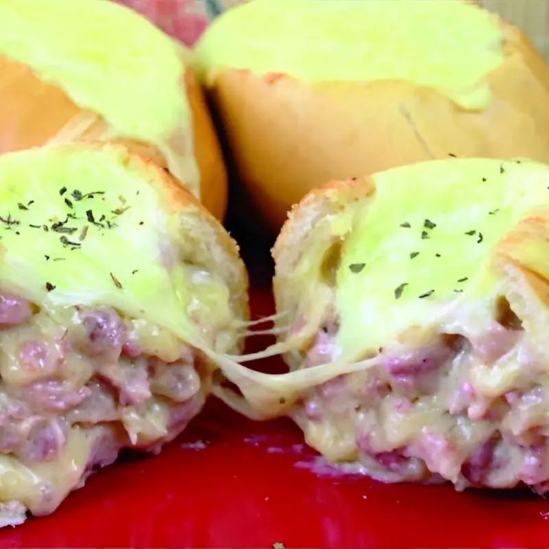 pão recheado