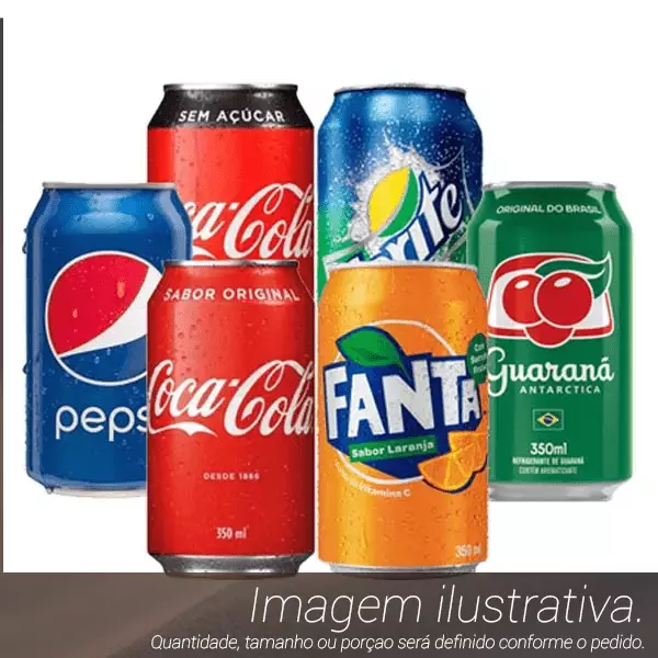 Refrigerante em Lata 350ml