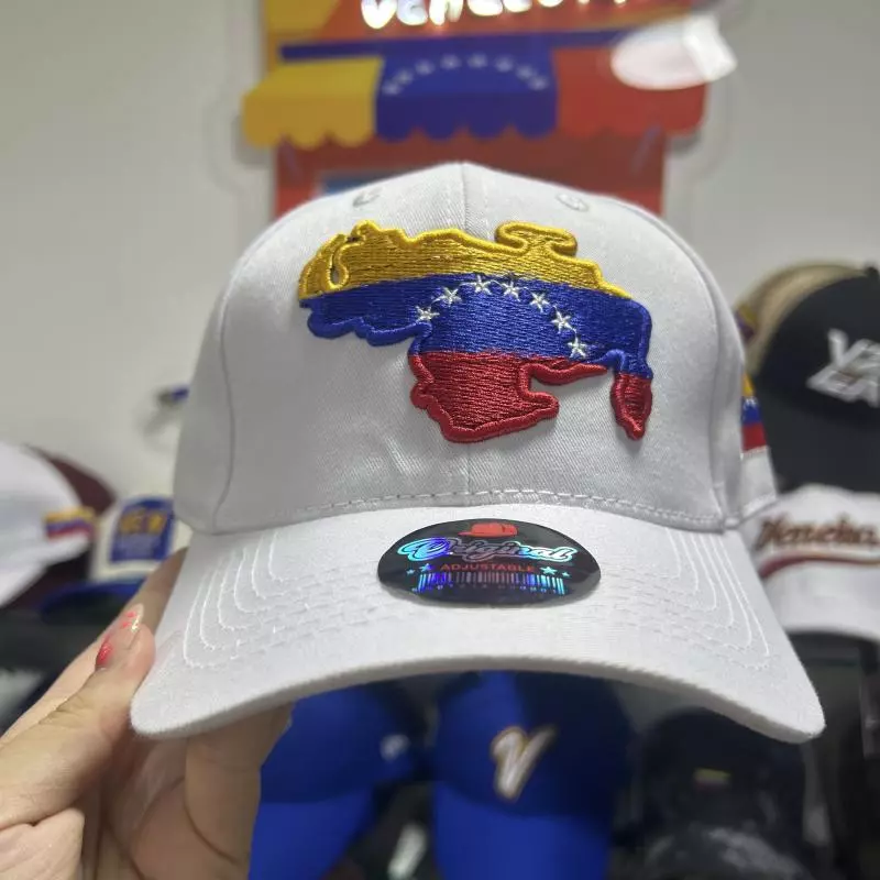 Gorra mapa blanca