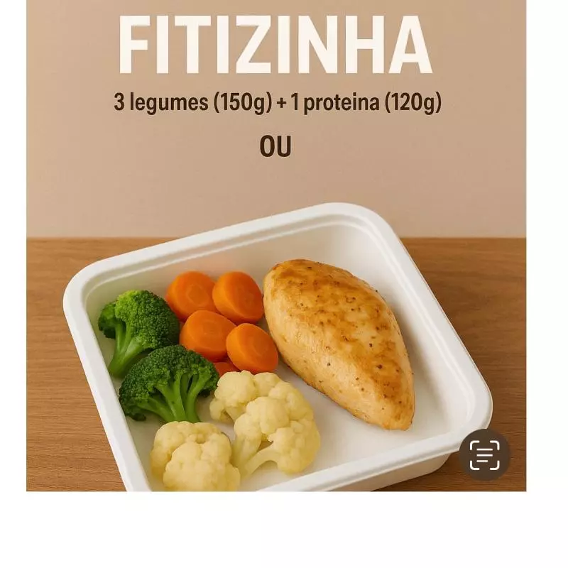 FITIZINHA COM LEGUMES
