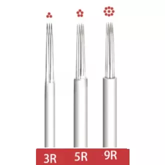 Agujas de Microshading Redondas