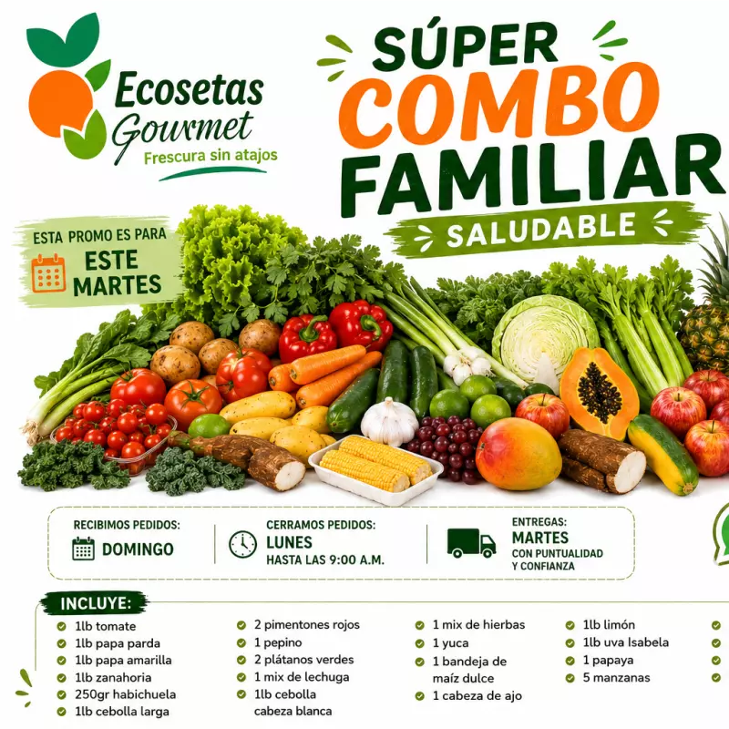 Combo familiar saludable