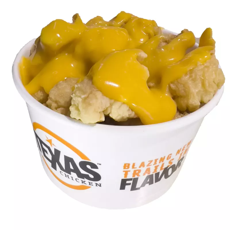 Chicken bites cheddar cheese