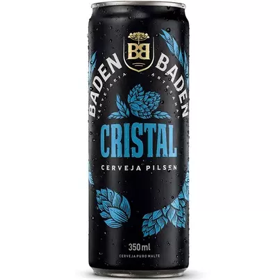 Cerveja Baden Cristal Lata 350ml