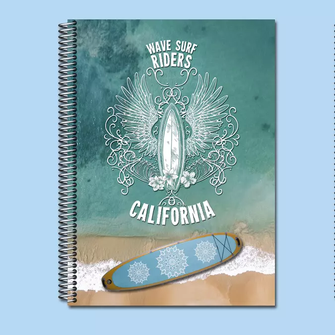 Caderno Univ. 10m Sport Wild- Máxima