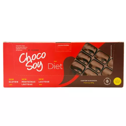 Barra de Chocolate Diet 80g