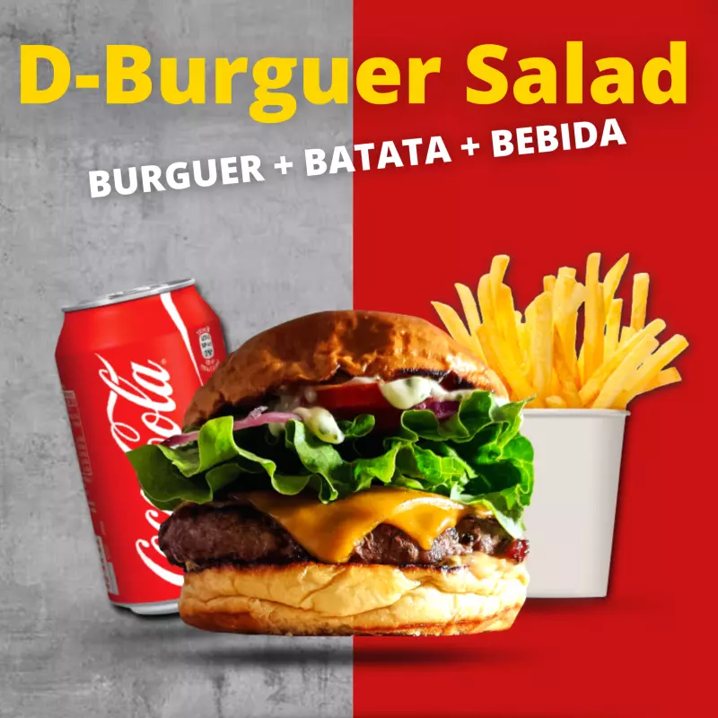 Combo D-Burguer Salad