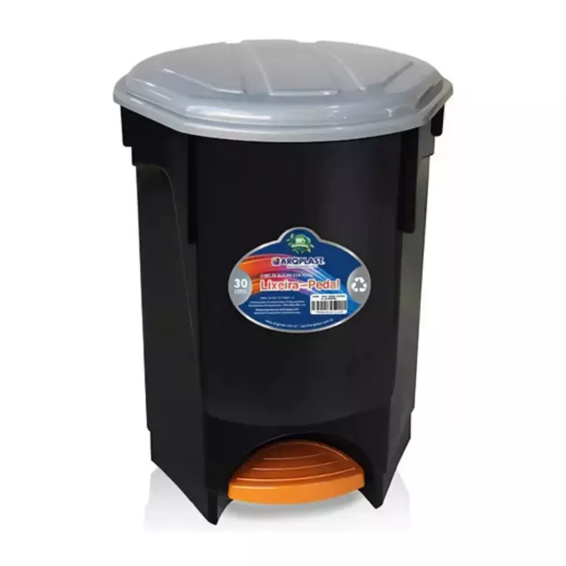 Lixeira com Pedal 30L