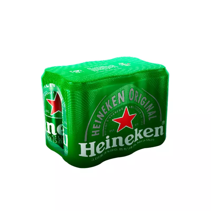 Pack Cerveza Heineken 5º Lata 6 x470