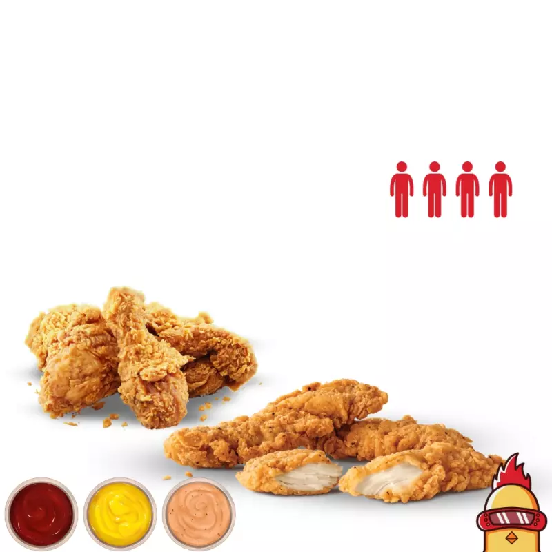 450g TIRINHAS + 450g COXINHA