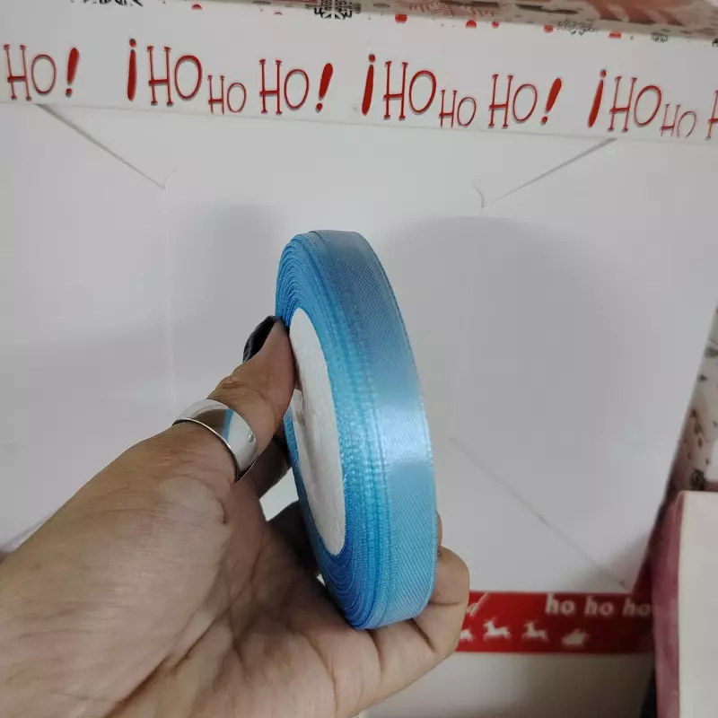 Cinta Raso Azul Bebé