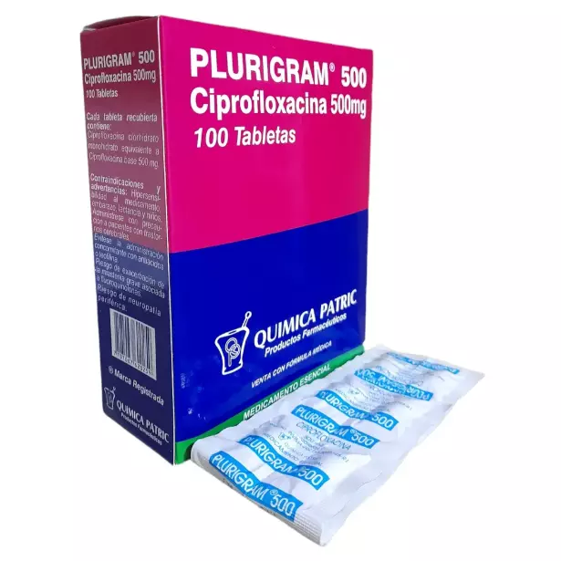 Plurigram 500 mg 100 tabletas