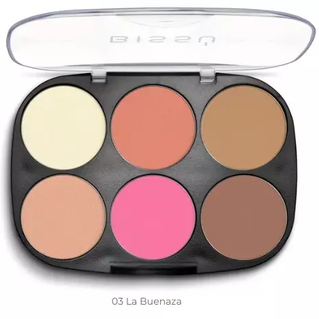 Paleta de rubor la buenaza BISSU