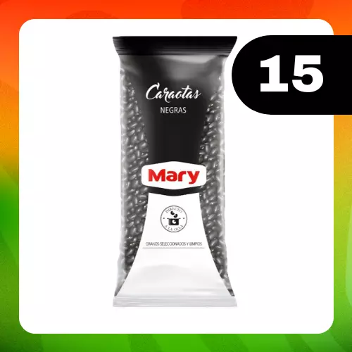 Medio Bulto Mary Caraotas 400g