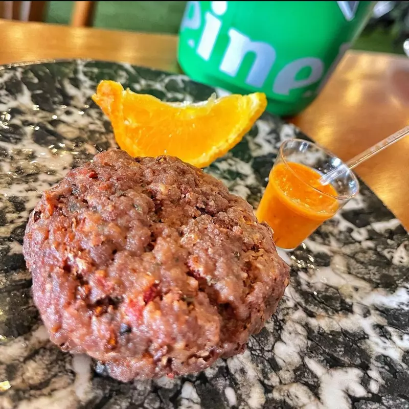 Bolinho de carne do Abilio