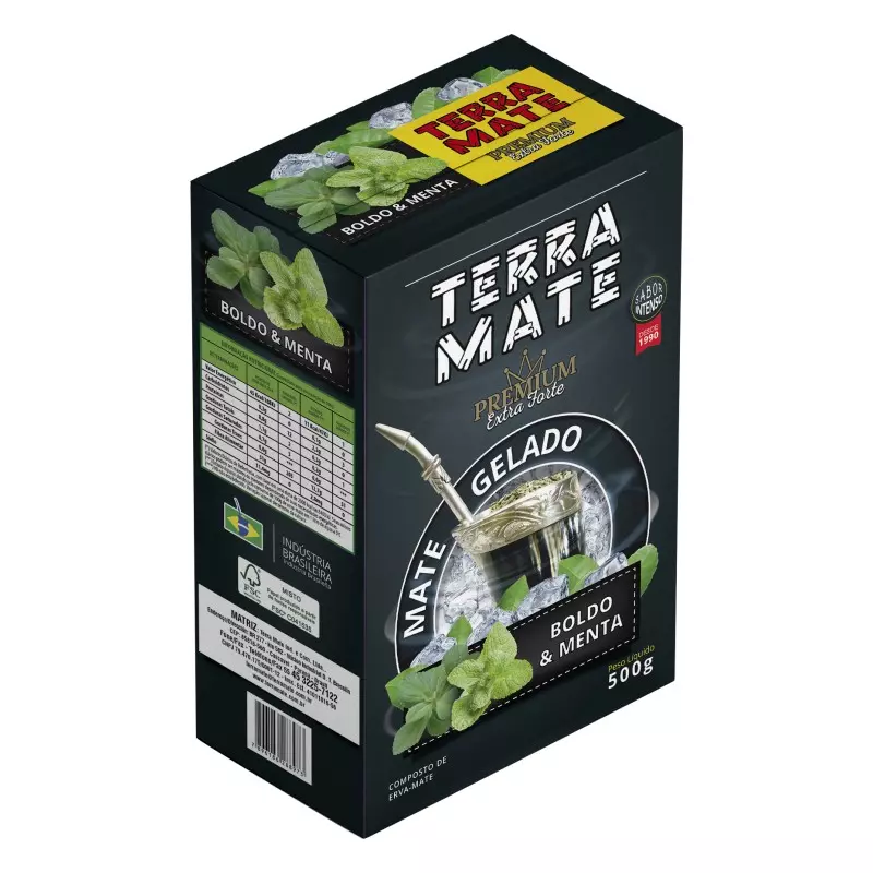 Terra Mate - BOLDO E MENTA - 500g