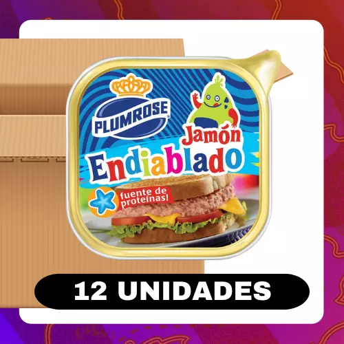 Docena Plumrose Endiablado 110g