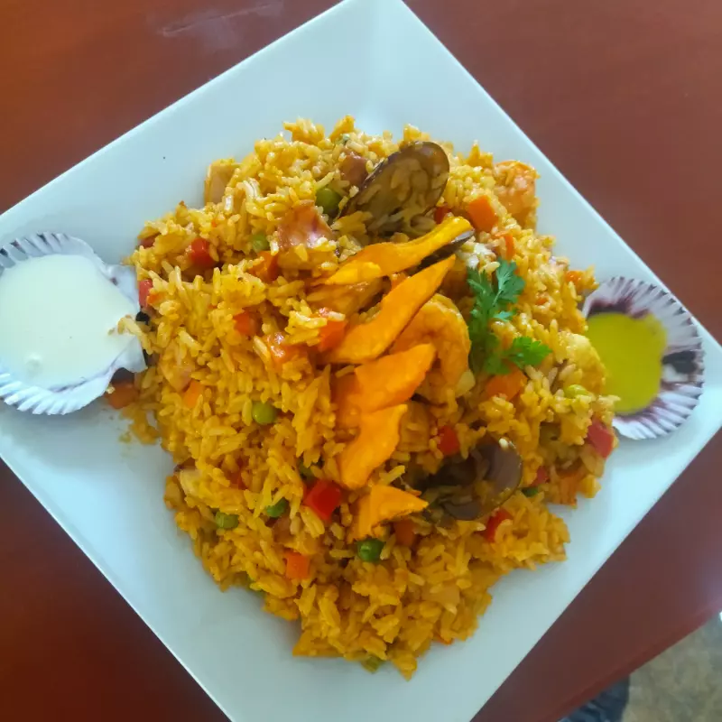 Arroz con mariscos