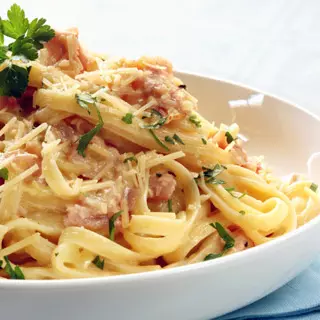 Pasta a la carbonara