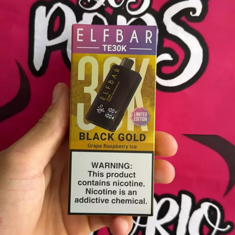 (BLACK) ELFBAR 30.000 PUFFS