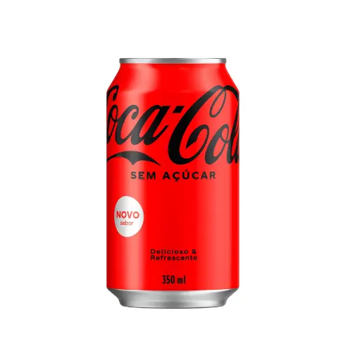 Coca-Cola Lata Zero Açúcar 350ml