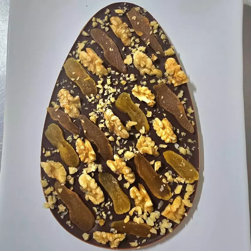 Tablete Cacau Damasco & Nozes