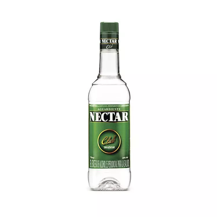Aguardiente nectar Verde botella x 750ml
