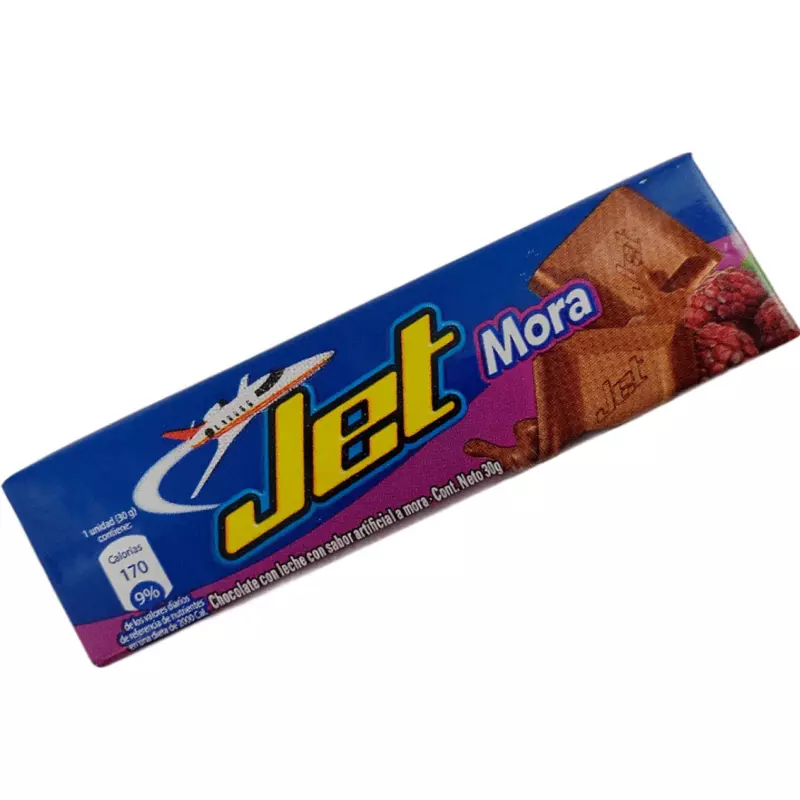 CHOCOLATINA JET MORA 25 GR