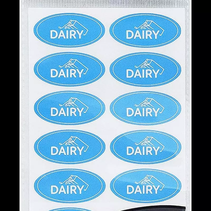 SKU 11796 COLOR CODED LABELS  DAIRY