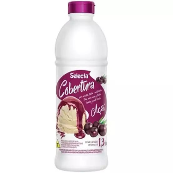 Cobertura de açaí