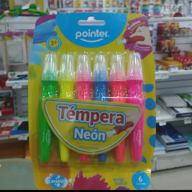 Tempera Neón Pointer