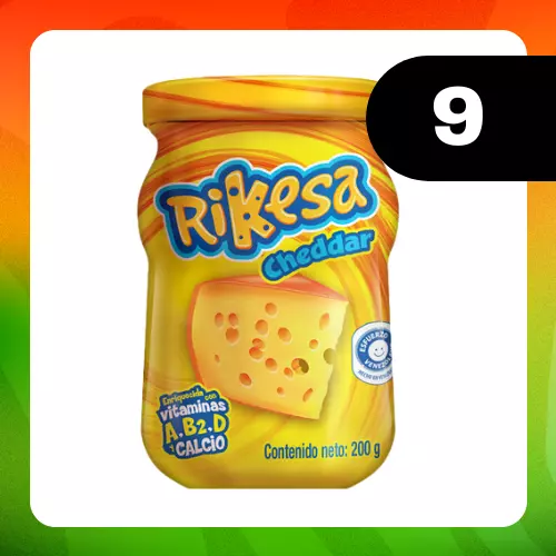 Medio Bulto Rikesa Cheddar 200g