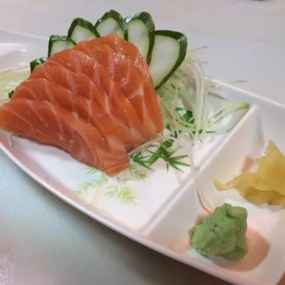 SASHIMI SALMÃO 5 FATIAS