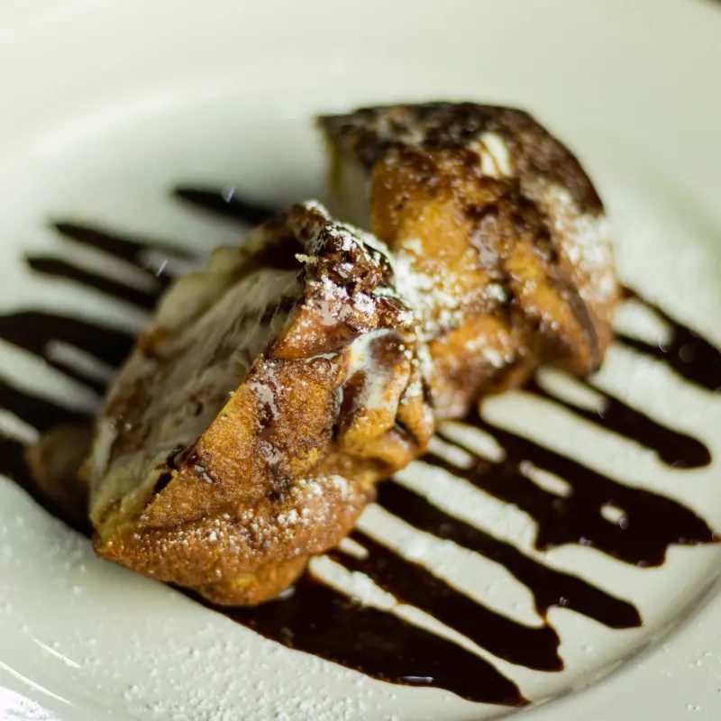 Helado frito