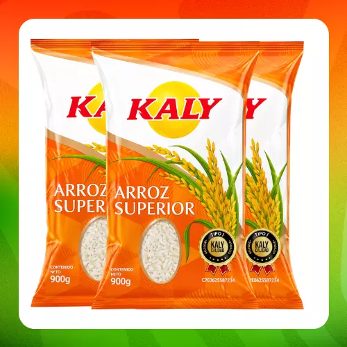 Bulto Kaly Arroz Superior 900g