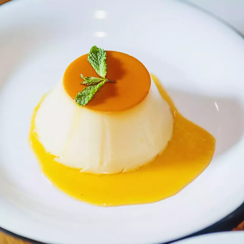 PUDIM DE CREAM CHEESE