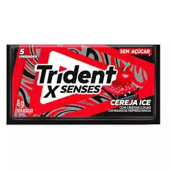 CHICLETE TRIDENT X SENSE CEREJA ICE
