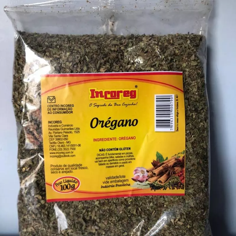 Óregano Incoreg 100gr un.