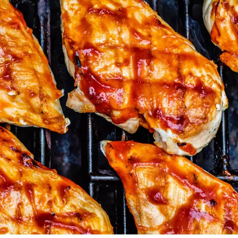 PECHUGA DE POLLO A LA BBQ