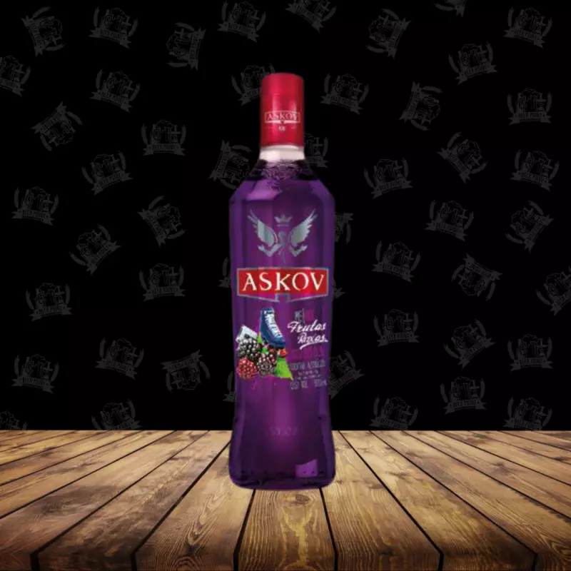 Vodka Askov Frutas Roxas 900ml