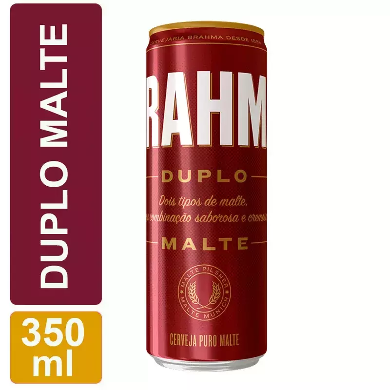 Brahma Duplo Malte Lata 350ml