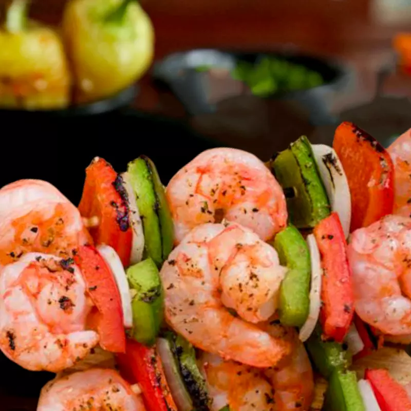 ORDEN BROCHETAS DE CAMARON