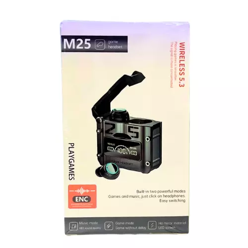 FONE DE OUVIDO S/FIO BLUETOOTH M25