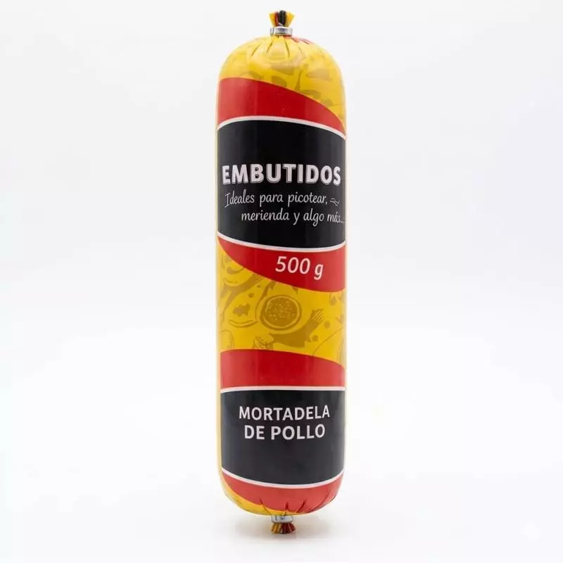 Mortadella de pollo 500g