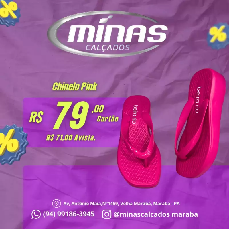 Chinelo Pink RF:855145