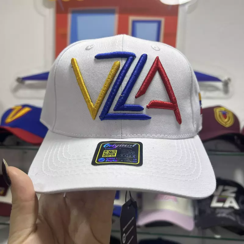 Gorra VZLA blanca