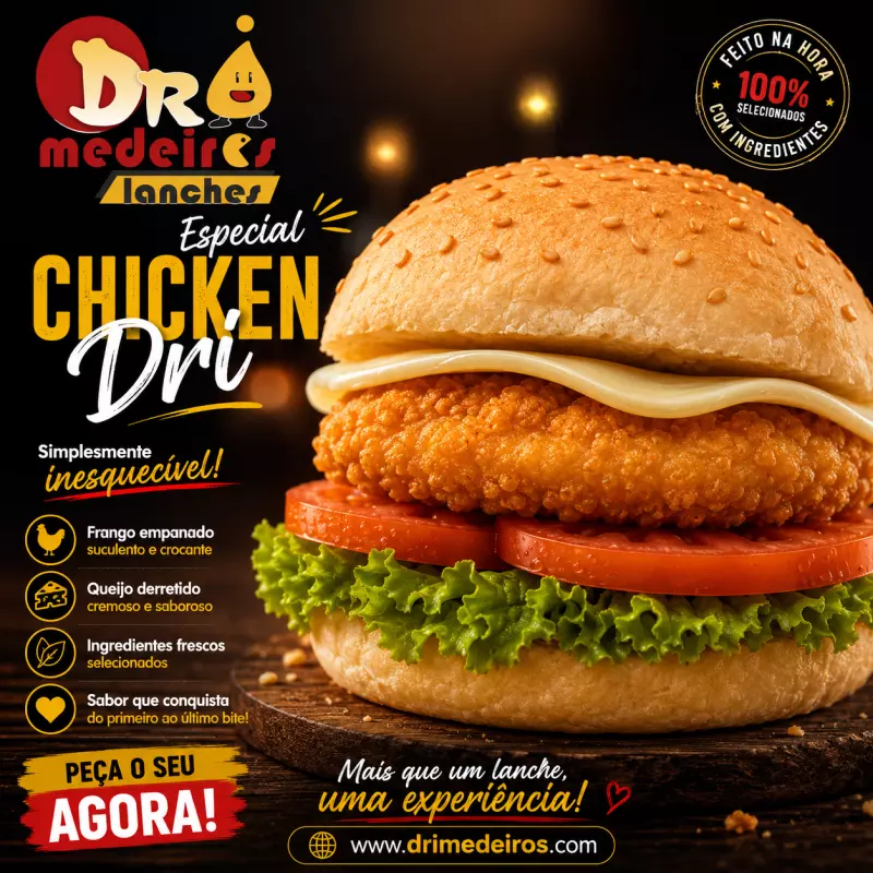 Especial Chicken da Dri